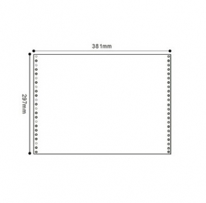 紙蝴蝶 381-4-1 票據(jù)憑證打印紙/電腦打印紙