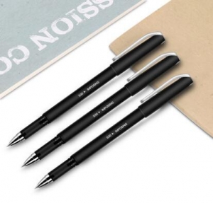 得力 S34 1.0mm加粗簽字筆 黑色