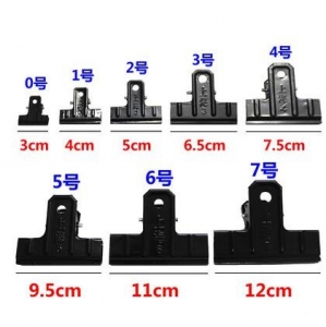 上海 5#黑色票夾 9cm