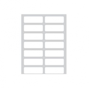 得力 7180 自粘性標(biāo)簽 13*38mm*14枚*12張